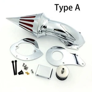 Motorcycle Accessories Cone Spike Air Cleaner Kits Intake Filter For Honda Shadow 600 VLX600 1999-up