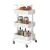 Import Movable Multi-purpose Storage 3 Tiers Steel Cart Kitchen Trolley Storage Rolling Cart from China