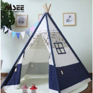 MSEE outdoor product 5 walls indian teepee large baby pool toys toy tent