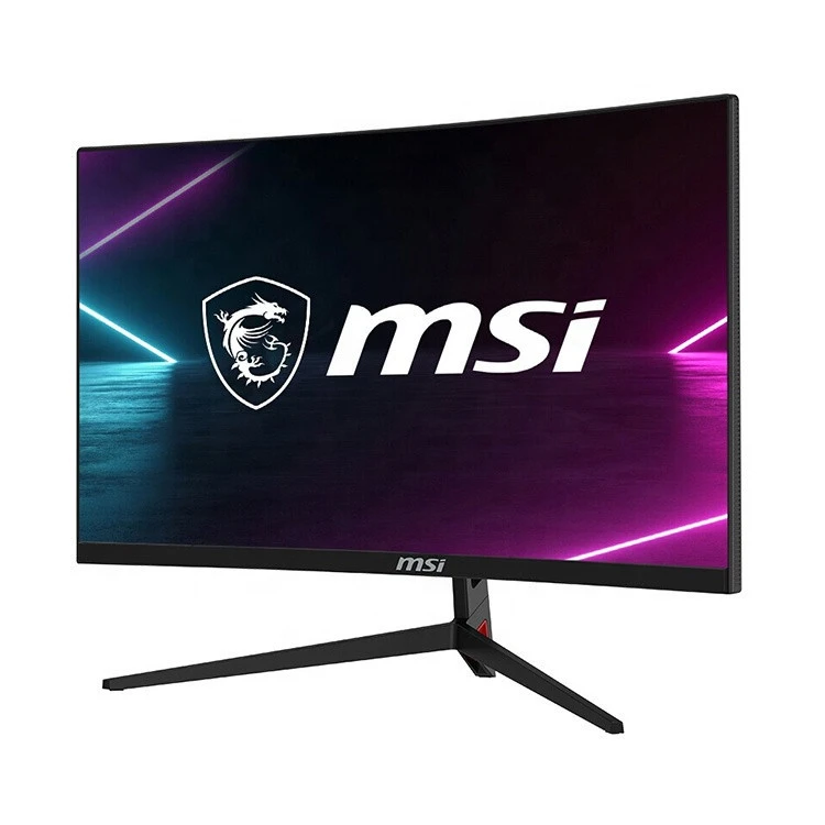 MSI 24 inch PAG241CR FHD Gaming Monitor with Curved 1200R 144Hz 5ms 1920-1080 Support AMD Freesync