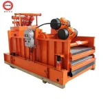 Mud Processing Equipment Use On Oilfield Drilling Rig On Mud Tank Shale Shaker