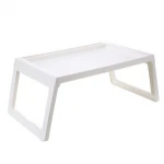 Mulit-functional foldable laptop desk home use plastic bed table household convenient computer desk table