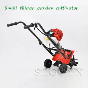 Multi-function Small Tillage  Horticultural Rotary Hoe Tiller Weeder Loose Soil Equipment Machine