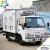 Import multi-temperature refrigerated truck light duty NPR chassis ice cream yogurt reefer truck from China