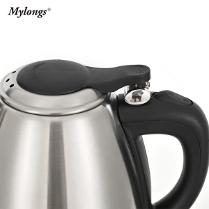 Mylongs 1.2L stainless steel  kettle with plat lid tea maker