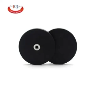 N35 N52 Neodymium NdFeB Magnet Pot Rubber Coated D43 D45 D66 Pot Magnet Male Female Thread with External Threaded