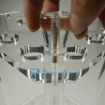 New Arrival Acrylic Pool Cue Racks Clear Display Stand For Cue Sticks Factory Wholesale Billiards Sticks Holder
