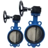New Arrival DN40-DN800 Cast Iron Soft Seal Turbine Wafer Butterfly Valve