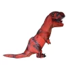 New Arrival Jurassic World Party inflatable red simulation tyrannosaurus T Rex dinosaur costume
