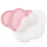 New BPA Free Eco-friendly Durable Strong Suction Elephant Shape Silicone Placemat for Baby