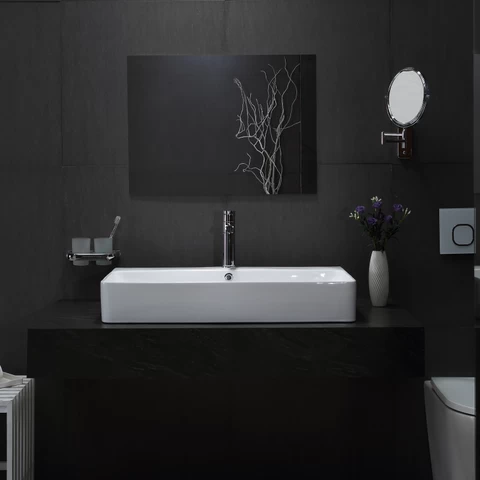 New coming stylish white vessel sinkcountertop sink bathroom wash basin
