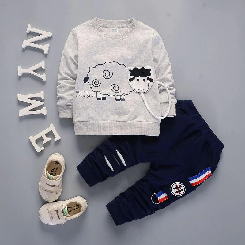 New design boys clothing set Casual Spring Pure Cotton hot selling from Bangladesh