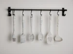 New Design Heat Resistant Silicone Kitchen Accessories Tools with Marble pattern Gift Cooking Tool