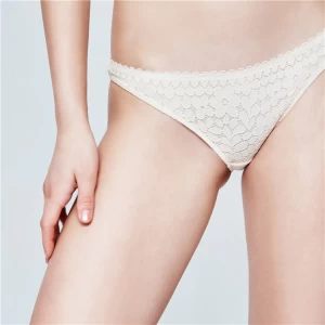 New Design Silky Chinlon Cotton Ladies Lace Boyshorts Pants Underwear Women Panties