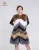 Import new fashion changing color real fox fur knitted coat women 2017 New style Multicolor real fox fur coat for winter lady from China