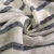 Import New fashion custom stripe design knit pure 100% flax linen tablecloth fabric from China