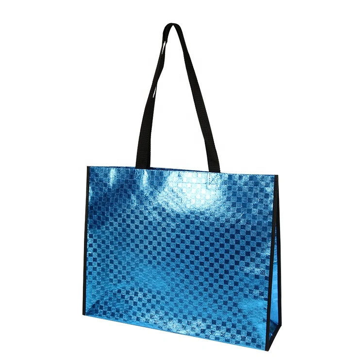 New Fashion Style Large Foldable Non Woven Tote PP Laminated Shopping Bag