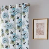 New Flora Printed Blackout Read made Curtains  Window Treatments Drapes Panel For Bedroom Living Room
