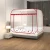 Import New installation free Mongolian yurt mosquito net square top foldable, reinforced, thickened and encrypted from China