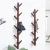 Import New Listing Custom 8-Hook Wood Tree Branch Design Hanging Organizer Bamboo Wall Mounted Coat Rack from China