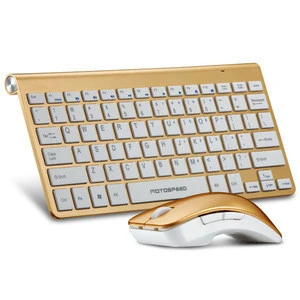 New mini ultra-thin wireless keyboard mouse combo for Laptop,2.4 ghz Wireless Keyboard