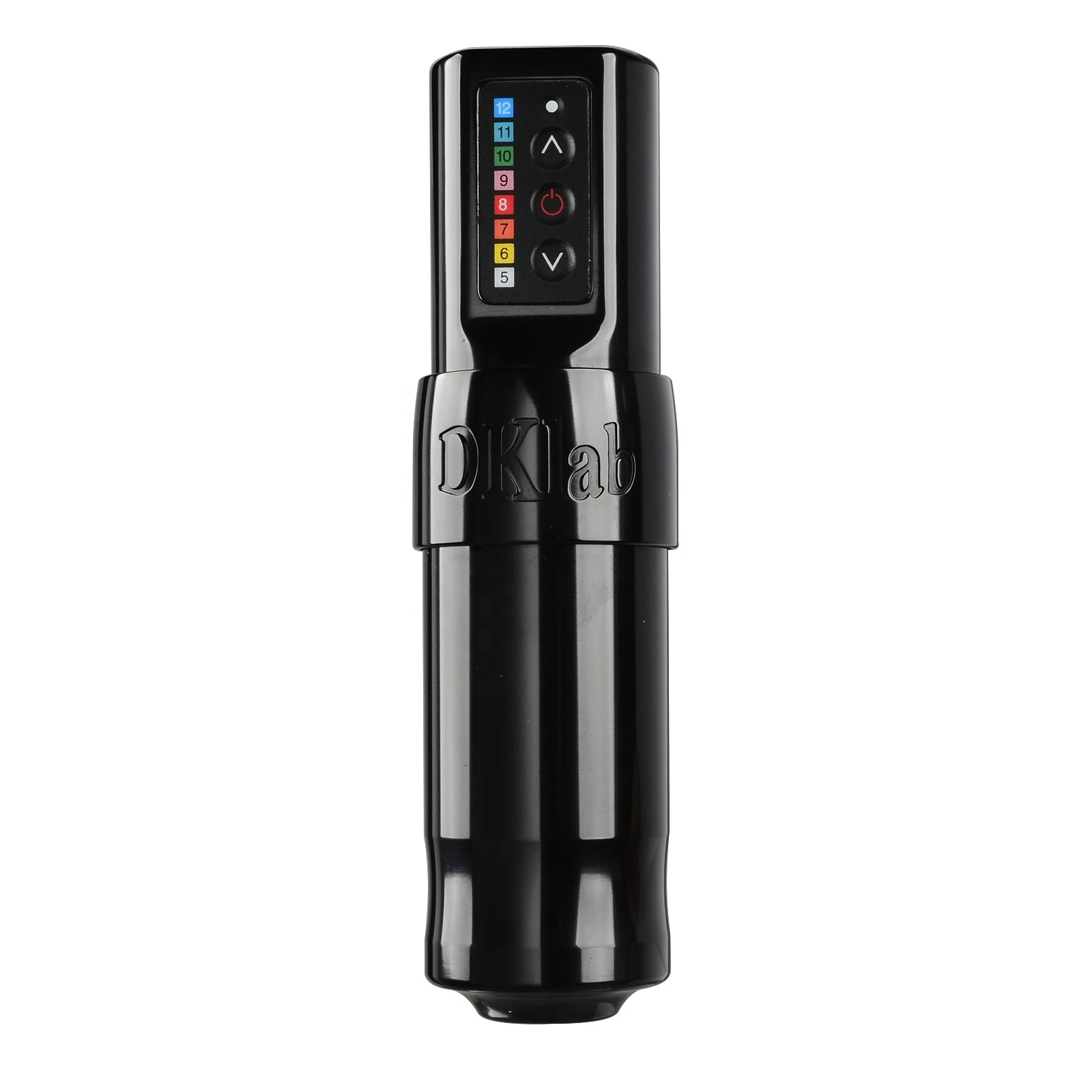 New Professional Wireless Battery Rotary Tattoo Machine Black 2400 mAh  Dual Battery Tattoo Pen