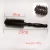 Import new stye wooden roller comb home salon styling bristle and nylon roller hair brush round hairbrush from China