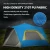 Import New style 3-4 person black coated sunshade pop up automatic open beach outdoor hiking camping tent from China