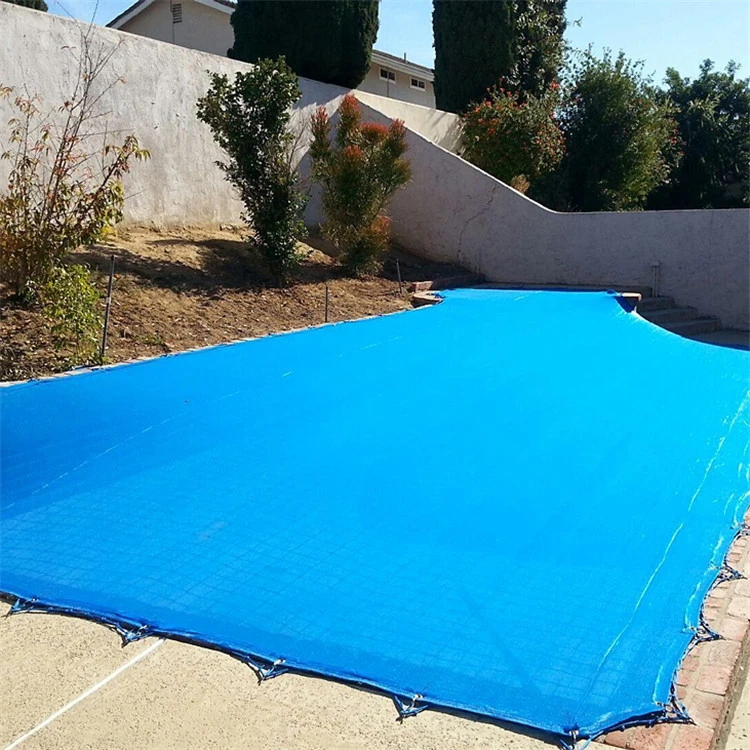 New technique 14 foot rigid swimming pool cover pool table cover 18ft*36ft with patent 100% Polypropylene fabric