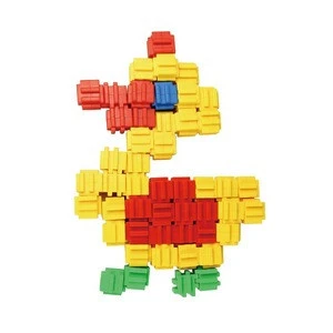 Newest Toppling Tumbling Stacking Plastic Material Building Blocks Toys For Children
