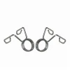 Nice grade regular steel spring clips bar collar for weight lifting