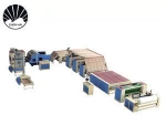 Non woven home textile padding production line , automatic wadding making machine