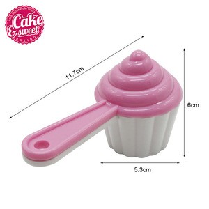 Novel 30ml cupcake baking tools plastic measuring spoon