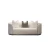 Import Nubuck leather  armrest  living room sofa set Luxury Curved sofa from China