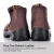 Import Nubuck leather no lace safety boots,work shoes no lace from China
