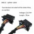 Import OBD2 Cable OBDII Y Splitter Extension cable 16pin Male to Female Custom cable assembly automotive from China
