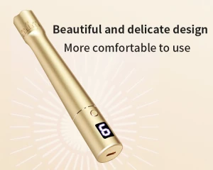 OED Newest Charge Beauty Digital Microneedling Changeable cartridge electric Micro Needle Derma Pen