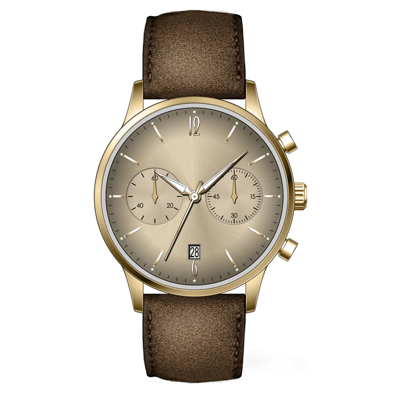 OEM Custom Brand Hand Watches Wholesale Luxury Fashion Sapphire Glass Waterproof 316L Stainless Steel Watch