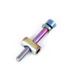 OEM Custom  fastener  CNC Machining titanium alloy  MTB Bicycle Saddle Fixed Screw
