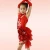 Import OEM Girls Latin Practice Children Dance Costume Performance Stage Wear Training Dancewear from China
