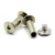 Import OEM ODM Wrought Iron Bifurcated Rivet for Wood, Male Female Screw Double Cap Rivet from China