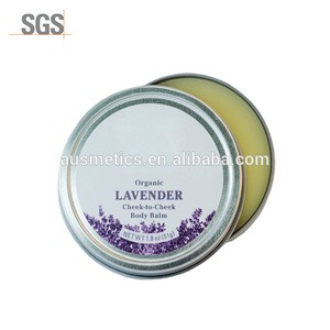 OEM/ODM Personal care private label moisturizing skin organic lavender body balm