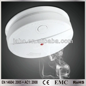 operated smoke alarm detector for fire alarm with EN14604 approved