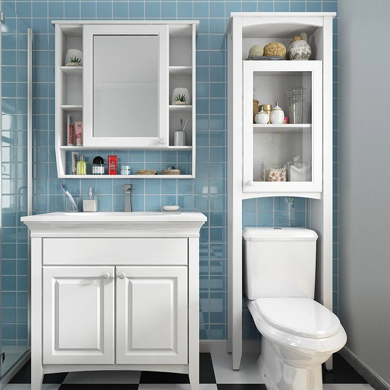 OPPEIN wholesale modern bathroom cabinet by Italian designer for bedrooms or hotel project bathroom vanity