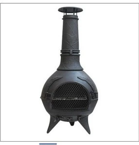 Outdoor Cast Iron Chimenea/ Heating Chimenea