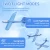 Import Outdoor flying toys hand launch throwing EVA aircrafts foam glider LED light plane model toy from China