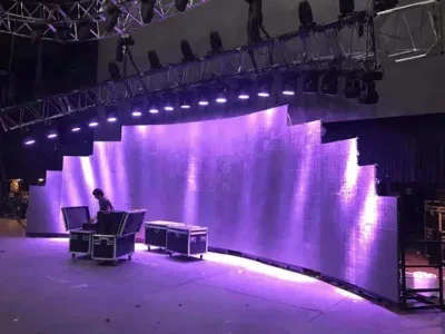Outdoor High Brightness P3.91 Stage Events Rental Movable Screens LED Display