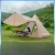 Import Outdoor Indian Home Style Tent Conjoined Canopy Camping Pyramid Shape Tent 2-3 People Picnic Camping Tent from China