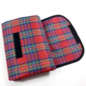Outdoor portable folding moistureproof blanket camping beach picnic mat