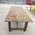 Outdoor Rustic Foldable Wood Farm Table for Garden
